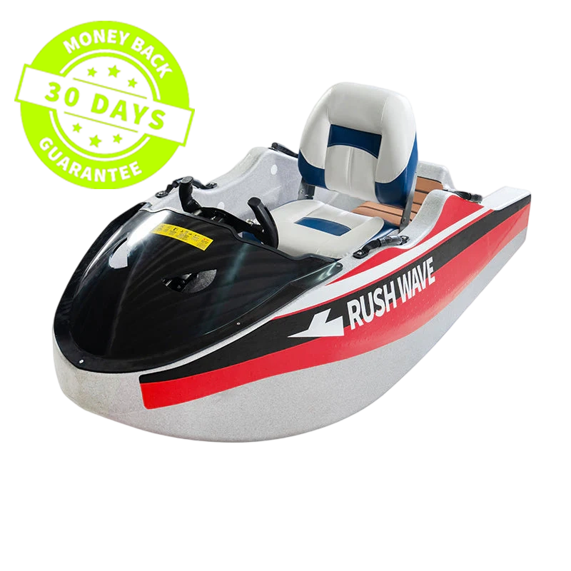 💥Summer is coming to an end💥 Our products will be in a slow-selling phase, so we are now having a clearance sale. There are only a few left, only 100 orders, first come first served💥Electric Go Kart Boat| 15KW Mini Jet Boat | Free Shipping