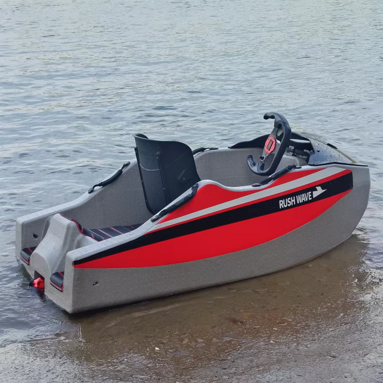 💥Summer is coming to an end💥 Our products will be in a slow-selling phase, so we are now having a clearance sale. There are only a few left, only 100 orders, first come first served💥Electric Go Kart Boat| 15KW Mini Jet Boat | Free Shipping